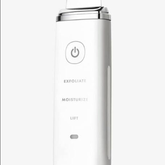 BRAND NEW. NIB. White, Ultrasonic Exfoliating Skin Spatula. IN UNOPENED BOX - Picture 4 of 8